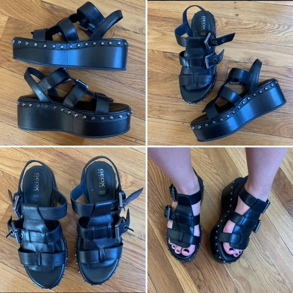 Geox Respira Shakima Platforms - Picture 2 of 10